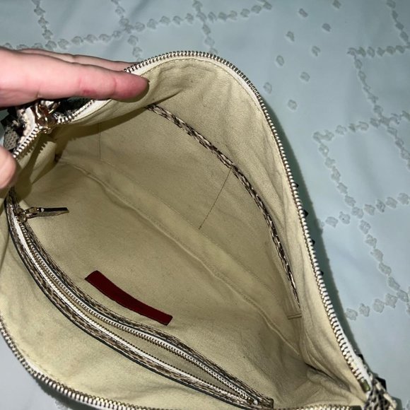 Valentino rockstud snakeskin clutch bag (Authentic) - Picture 2 of 10